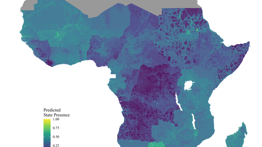 The Uneven Reach of the State: A Novel Approach to Mapping Local State Presence